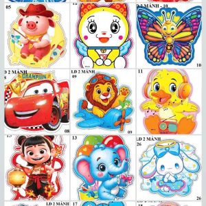 Lồng đèn nhân vật hoạt hình